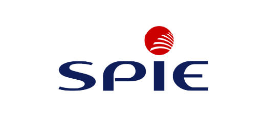 Logo SPIE - Client partenaire AEMMIE bureau études électricité industrielle tertiaire Gironde